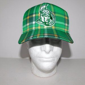 Adidas NHL Ottawa Senators Logo Green St. Patricks Day Trucker Snapback hat